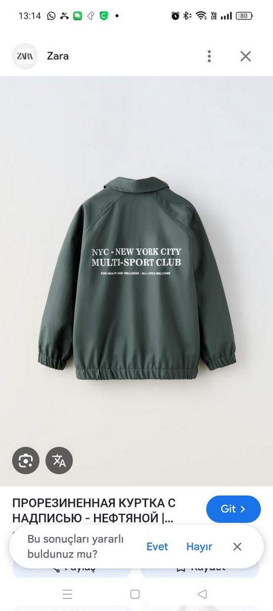 Zara Erkek Gri Düğmeli Street Wear Ceket - Görsel 5