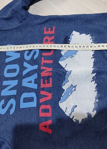 Kazak sweatshirtler birlikte koton - Görsel 3