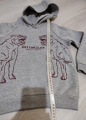 Kazak sweatshirtler birlikte koton - Görsel 7
