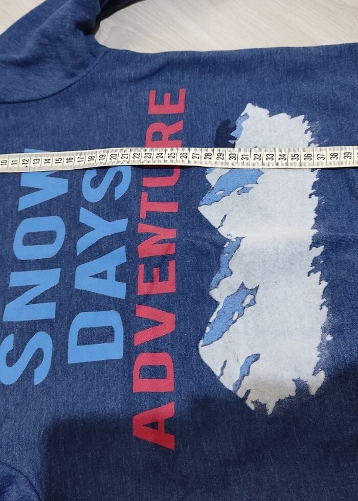 Kazak sweatshirtler birlikte koton - Görsel 3