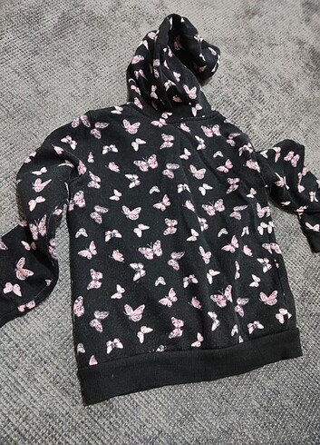 LCW 4/5 yaş fermuarlı kapşonlu cepli sweatshirt  - Görsel 5