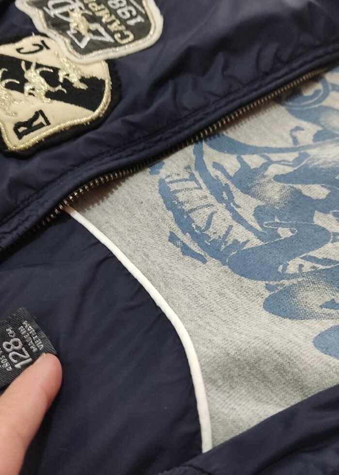 Orijinal zara erkek çocuk ceket - Görsel 4