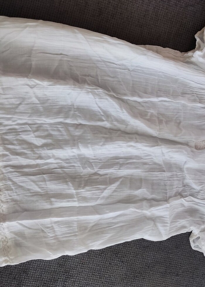 H&m beyaz elbise  - Görsel 3