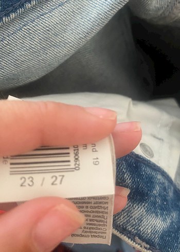 xs Beden Mavi Kadın Regular Fit Denim Pantolon