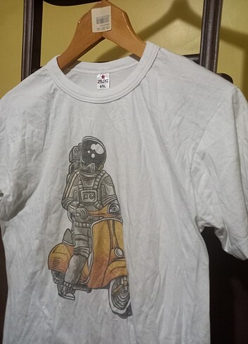 Diğer Astronot Baskılı T-shirt