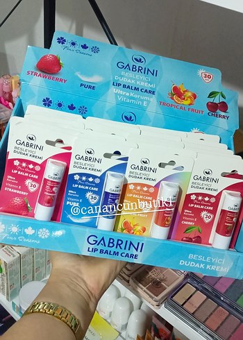 Gabrini Renkli Dudak Bakım Kremi 5g - Görsel 2