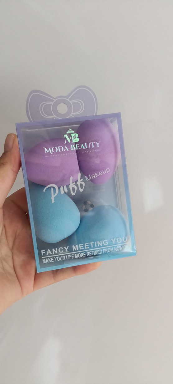 Pastel Mor Makyaj Süngeri Seti - Görsel 3