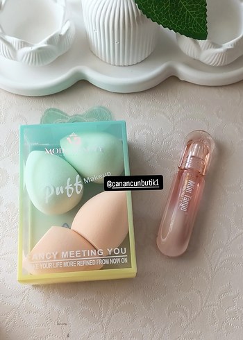 Pastel Renkli Makyaj Süngeri Seti