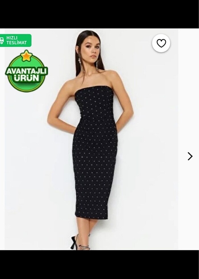 Gece abiye elbise - Görsel 3