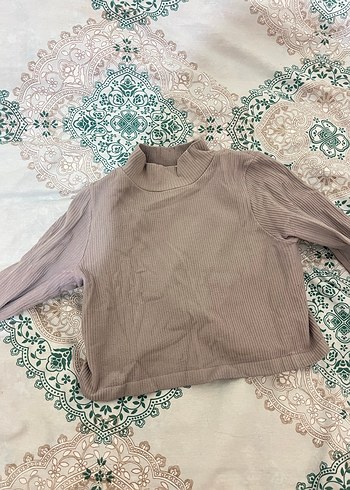 Yüksek Yaka Uzun Kollu Kadın Triko - Görsel 3