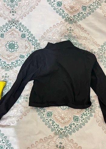 Yüksek Yaka Uzun Kollu Kadın Triko - Görsel 2