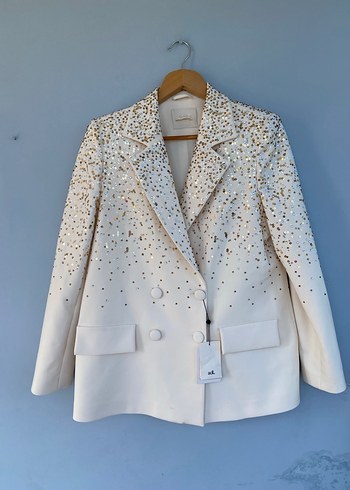 Mert aslan pul işlemeli blazer - Görsel 4