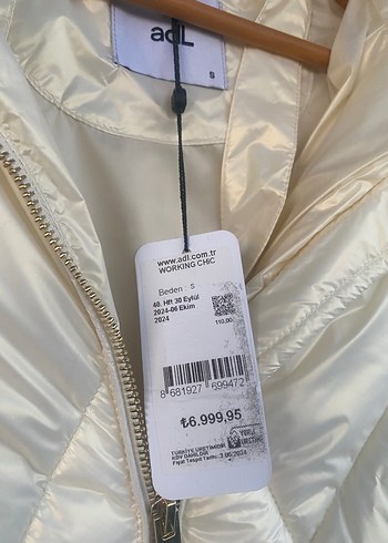 Adil ışık şişme mont - Görsel 5