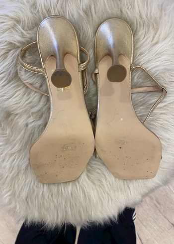 Adil ışık gold tek bant ayakkabı - Görsel 5