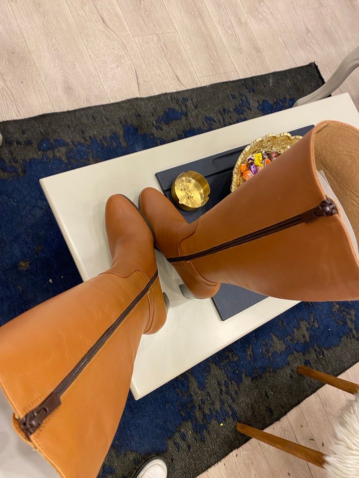 Adil ışık gerçek deri çizme - Görsel 5