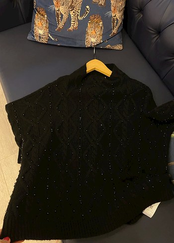 Adil ışık incili örgü Kazak - Görsel 2