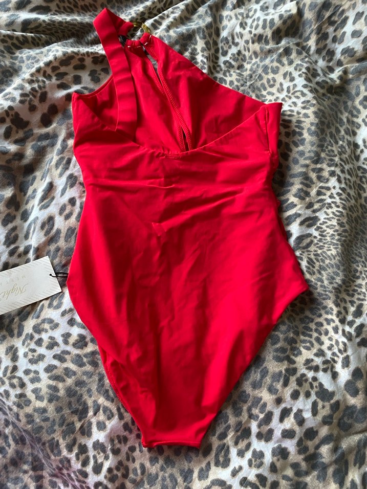 Adil ışık Drapeli  tek omuz Mayo - Görsel 3