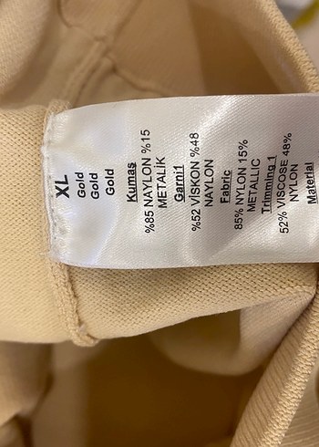 ADL gold Payetli Süveter - Görsel 6