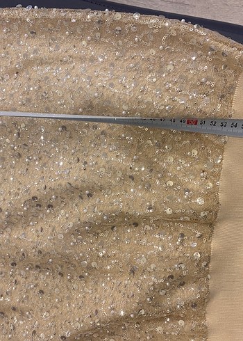 ADL gold Payetli Süveter - Görsel 8