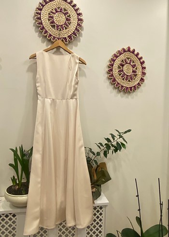 Adil ışık vanilya incili elbise - Görsel 6