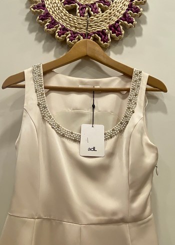 Adil ışık vanilya incili elbise - Görsel 5