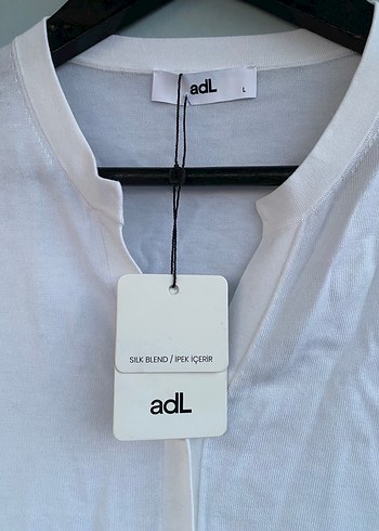 Adil ışık ipek karısımlı baharlık hırka - Görsel 2