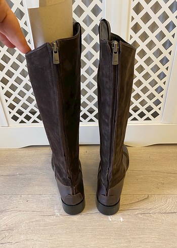 Adiş ışık hakiki süet çizme - Görsel 3