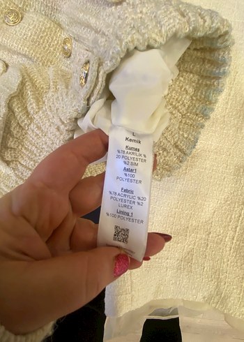 Adil ışık tüvit simli bomber ceket - Görsel 4