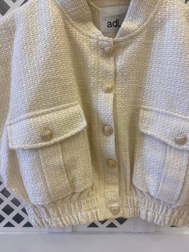 Adil ışık tüvit simli bomber ceket - Görsel 2