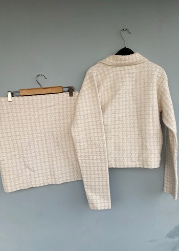 Adil ışık gold düğmeli triko takım - Görsel 3