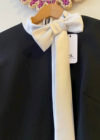 Adil ışık nightzoom fiyonklu elbise - Görsel 4