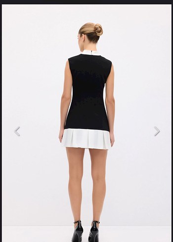 Adil ışık nightzoom fiyonklu elbise - Görsel 2