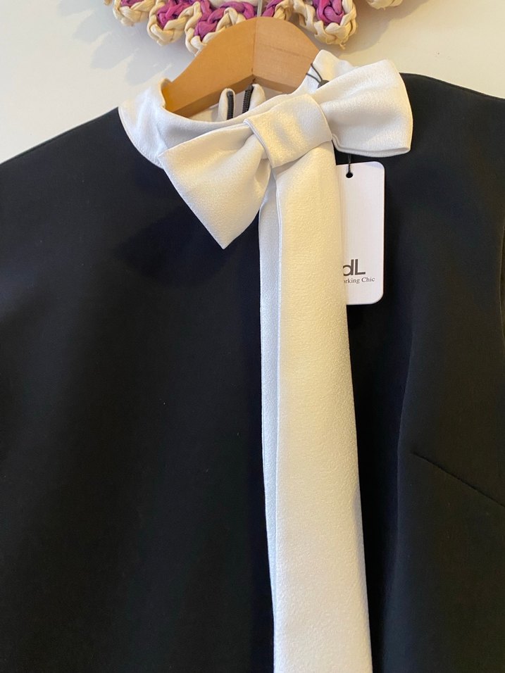 Adil ışık nightzoom fiyonklu elbise - Görsel 4