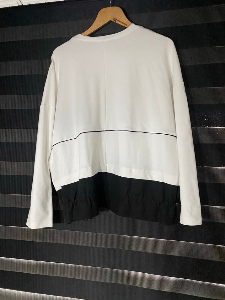 Adiş ışık bel detaylı Sweatshirt - Görsel 5