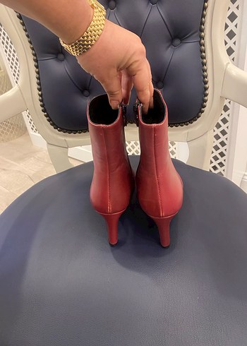 Adil ışık hakiki deri bordo boy - Görsel 5