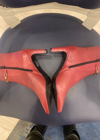 Adil ışık hakiki deri bordo boy - Görsel 3