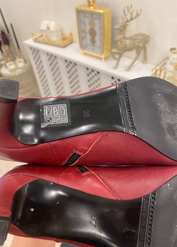 Adil ışık hakiki deri bordo boy - Görsel 6