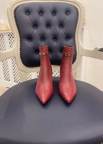 Adil ışık hakiki deri bordo boy - Görsel 2