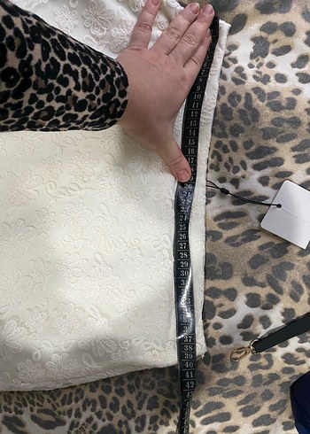 Adil ışık dantel midi etek - Görsel 6