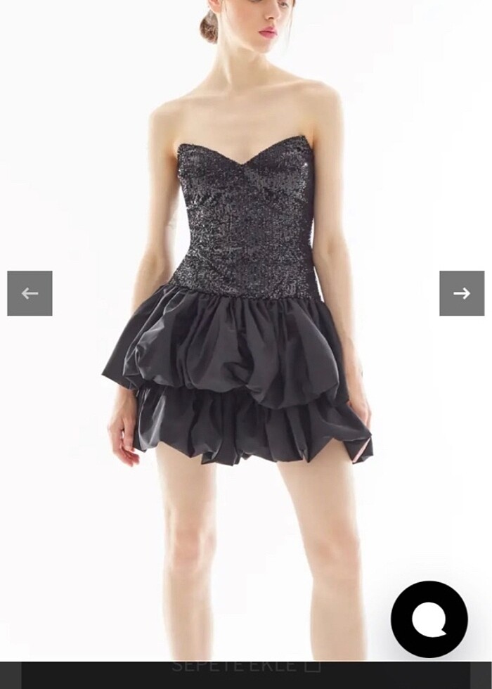 Mert aslan  payet elbise - Görsel 3