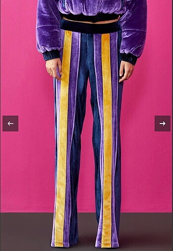 Adil ışık kadife pantolon - Görsel 3