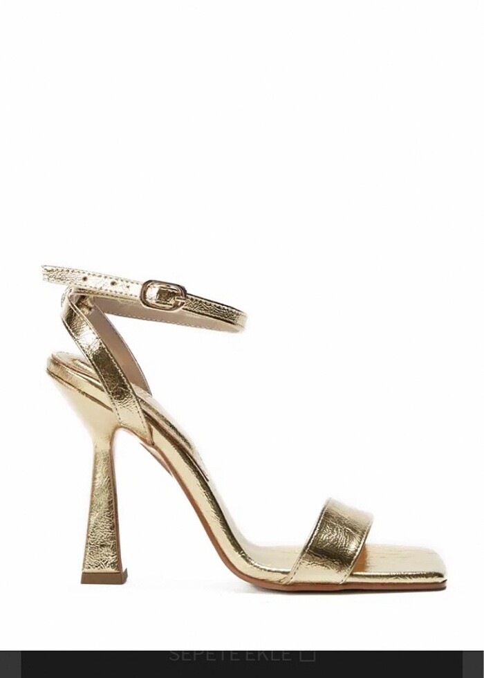 Adil ışık gold tek bantlı ayakkabı - Görsel 2