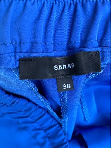 s Beden lacivert Renk Sarar tensel kumas pantalon