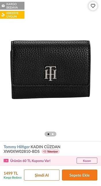 Tommy hilfiger cüzdan kartlık