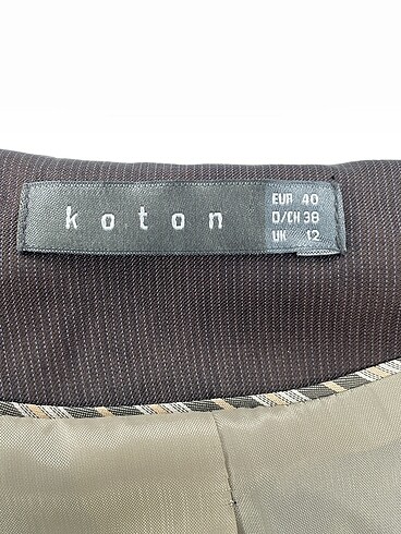 40 Beden çeşitli Renk Koton Blazer %70 İndirimli.