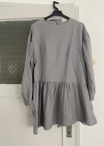 xl Beden Gri tesettür takım