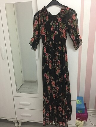 Şifon astarlı elbise