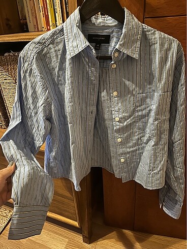 Yeni sezon Banana Republic crop gömlek.