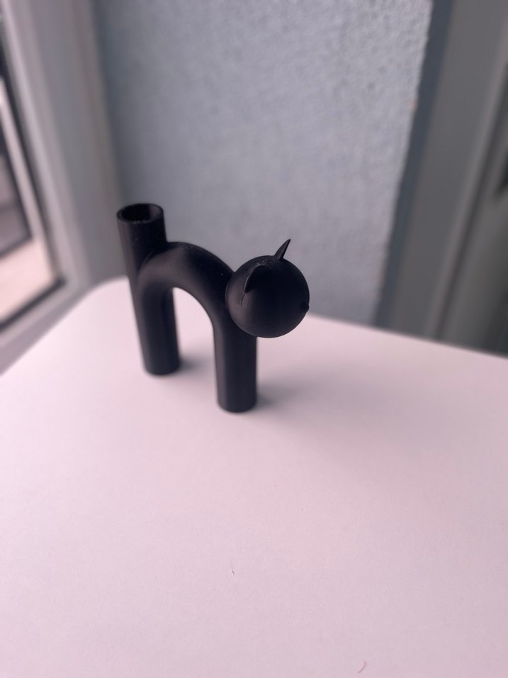 Sevimli Kedi Saksı - Görsel 4