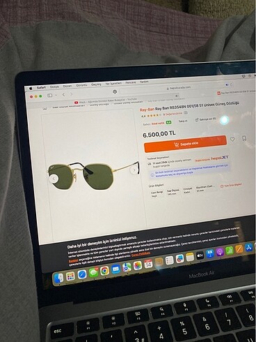 rayban kadın güneş gözlüğü - Görsel 2